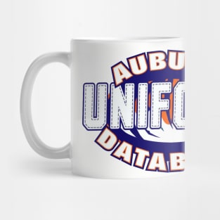 Auburn Uniform Database T-Shirt Mug